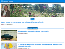 Tablet Screenshot of bassamtayara.com